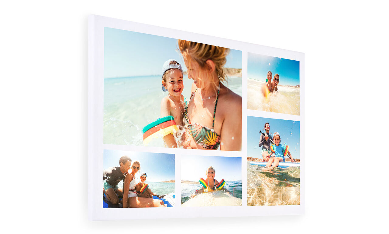 Photo sur toile de plusieurs photo à la plage